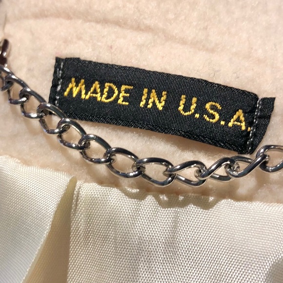 Vintage Junior Colony white button coat - Picture 6 of 12